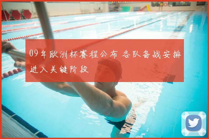 09年欧洲杯赛程公布 各队备战安排进入关键阶段